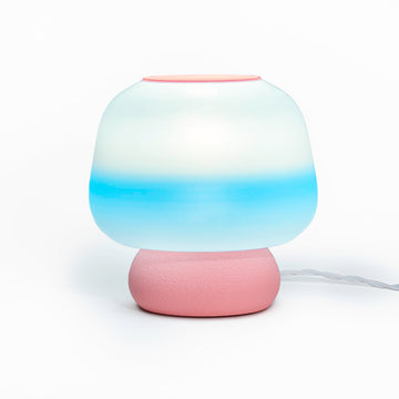 Mushroom Modern Classic Plant-Based PLA 3D Printed Dimmable LED Table Lamp - JONATHAN Y